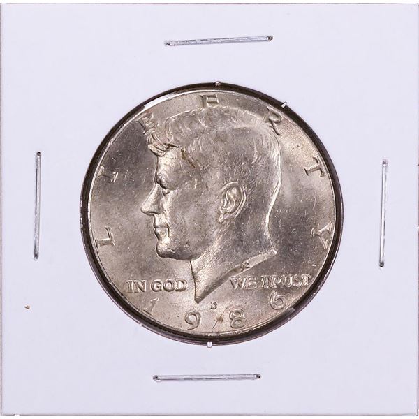 1986 Kennedy Half Dollar Coin