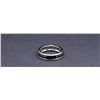 Image 5 : 18K White Gold & Emerald Ring by Carlo Rici