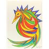 Image 1 : Jane SEYMOUR ORIGINAL: Abstract Fantasy XXII. (Tropical Bird)