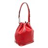 Image 3 : Louis Vuitton Red Epi Leather Noe Shoulder Bag