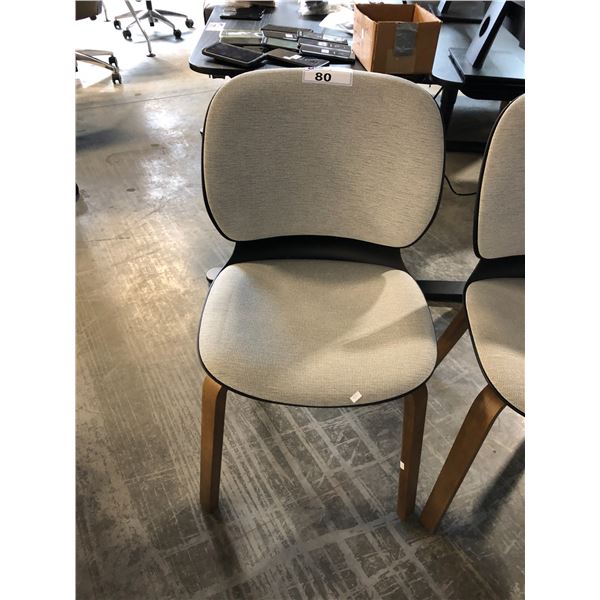 HAWORTH MAARI GREY/BLACK SIDE CHAIR