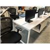 Image 2 : HERMAN MILLER WHITE 60X30" L-SHAPE DESK (LH)