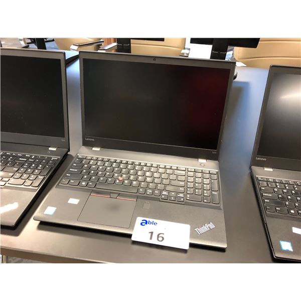 LENOVO 15.6  THINKPAD T570 I7-6600U 128 GB SSD 8GB RAM - NO CHARGER