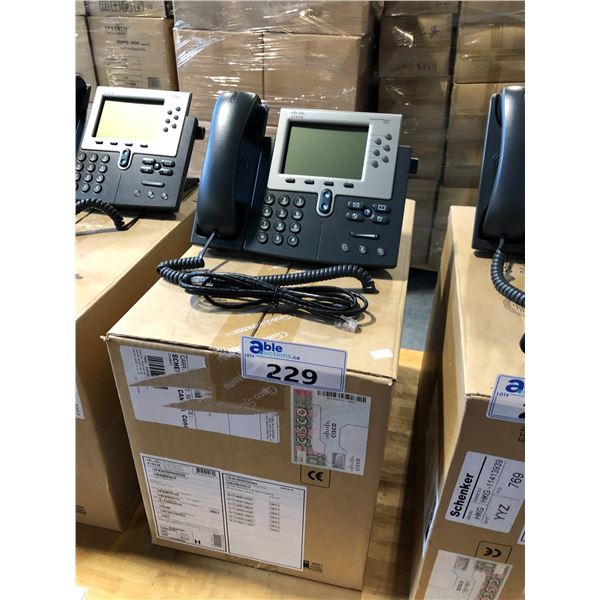 8 CISCO 7962 NEW IP PHONE HANDSETS