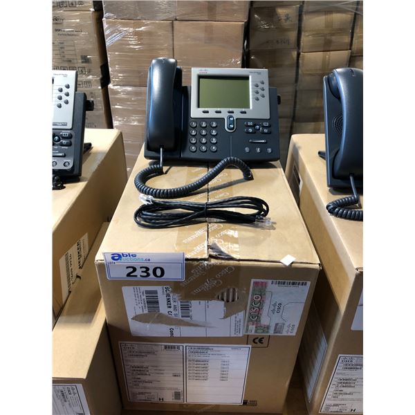 8 CISCO 7962 NEW IP PHONE HANDSETS