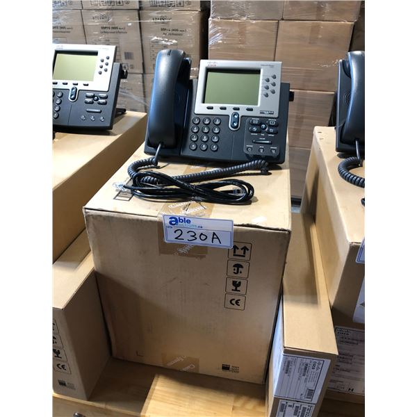 8 CISCO 7962 NEW IP PHONE HANDSETS