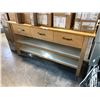 Image 1 : MAPLE 68" X 25" COUNTER HEIGHT CREDENZA