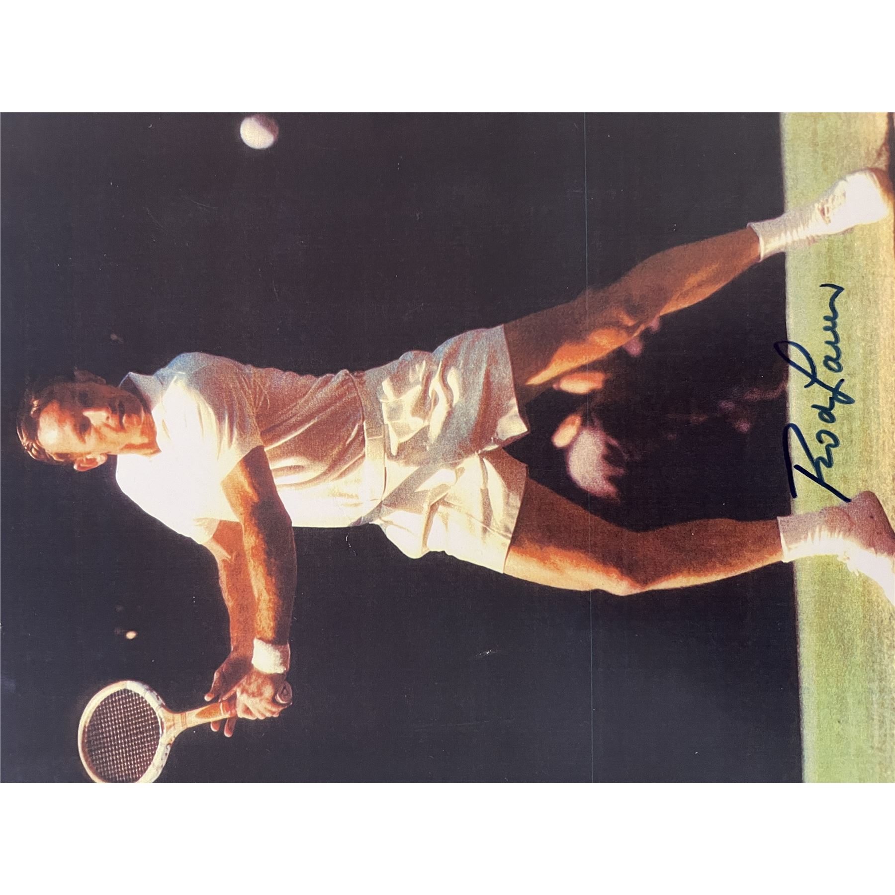 Photo Dédicacée Signée De Rod Laver - Format 8x10, Originale, Légende Du Tennis !