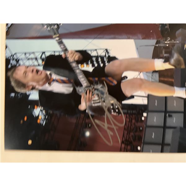AC/DC Angus Young signed photo