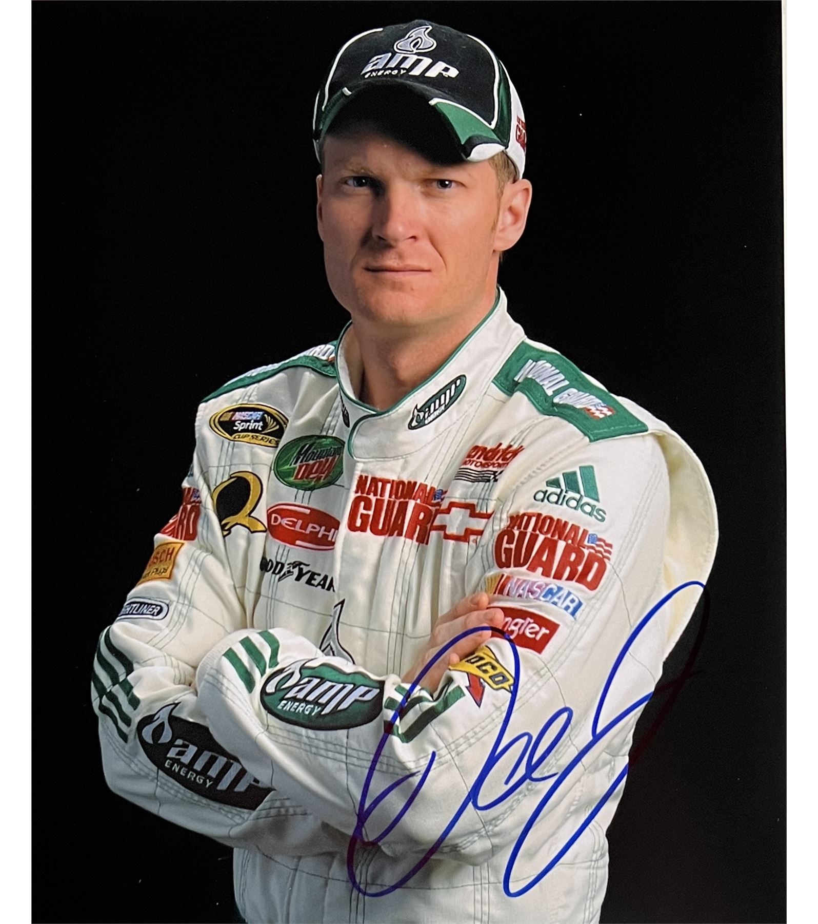 Race Car Driver Dale Earnhardt Jr signed photo