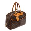 Image 2 : Louis Vuitton Brown Monogram Canvas Deauville Satchel Bag