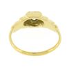 Image 6 : Antique 14k TT Gold 0.10 ctw Old Mine Cut Diamond Solitaire Petite Promise Ring