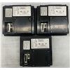 Image 2 : Lot of (3) GE Fanuc #IC752DSX000-EE Datapanel Model 160 Screen