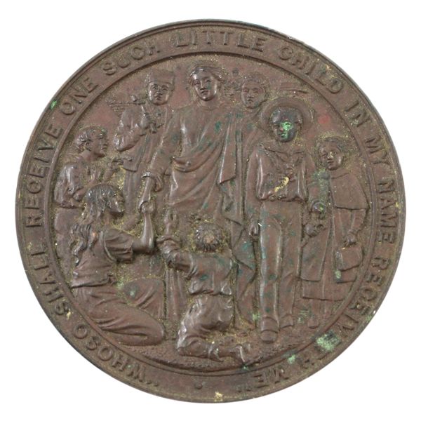 19th Century British Award Medal Issued for Dr. Barnardo's Homes.