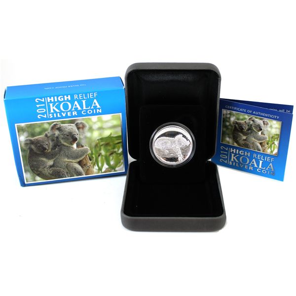 Australia Silver 2012 $1 High Relief (Tax Exempt)