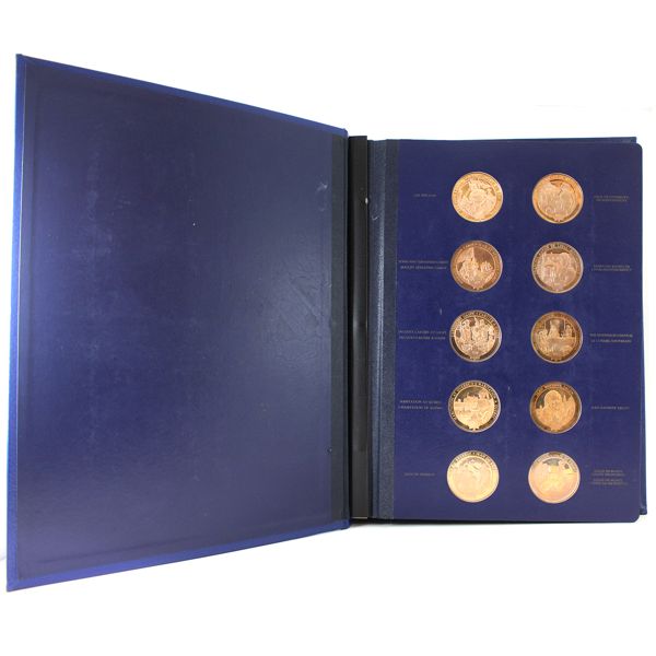 Wellings Mint Ltd. Medallic History of Canada First Edition Proof Set Vol. 1