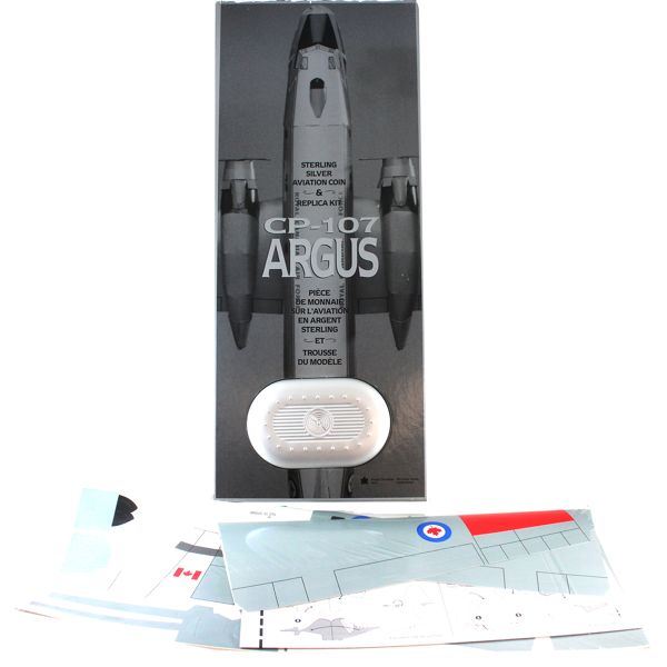 Rare! RCM 1998 $20 1oz .925 Fine Silver With Selective Gold Plating Aviation Coin & Replica Kit.