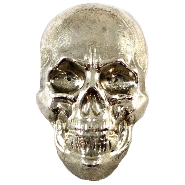 5oz Beaver Bullion Skull .999 Silver Ingot (Tax Exempt)