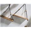 Image 1 : 2 hanging shelves