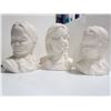 Image 1 : Ceramic First Nation Head Statues