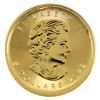 Image 2 : 1/10oz 2022 $5 .9999 Gold Maple Leaf (Tax Exempt)
