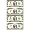 Image 1 : 2003 World Reserve Monetary Exchange United States Uncut Sheet of 4x $2 Bills. 