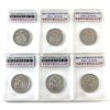Image 2 : 50-cent 1971-1984 ACG MS67 to PL68. 6pcs. 
