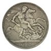 Image 1 : Great Britain Silver 1895 Crown Lix VF (Scratched) 