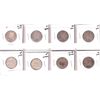 Image 1 : Canada 25-cent 1902H-1921 Bulk Lot Collection In 12-Pocket Sheet G-VF. 8pcs. 