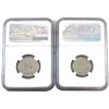 Image 2 : 5-cent & 25-cent 1982 UNC Set Issue NGC MS67. 2pcs.