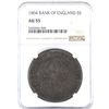 Image 1 : Bank of England 1804 George III 5 Shilling  NGC AU55. Deep Grey Tones Throughout