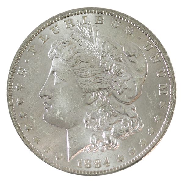 USA Silver 1884-O Morgan Dollar Gem BU (MS65)