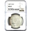 Image 1 : USA Silver 1897-S Morgan Dollar NGC MS62