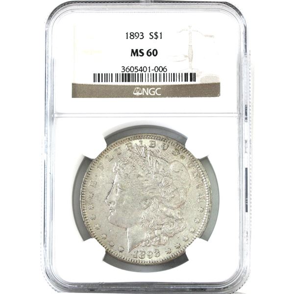 USA Silver 1921-D Morgan Dollar NGC MS63
