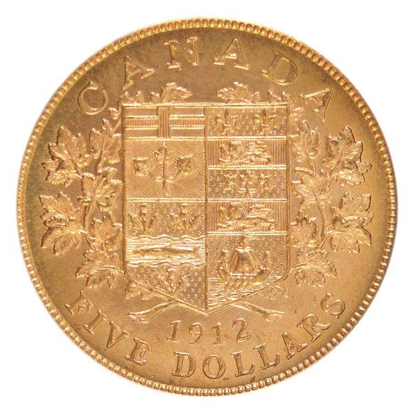 1912 Gold $5 'Hand Selected Gold Coin' in RCM Packaging