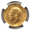 Image 3 : 1919C Gold Sovereign NGC MS64. A Very Sharp Coin with Strong Strike Details