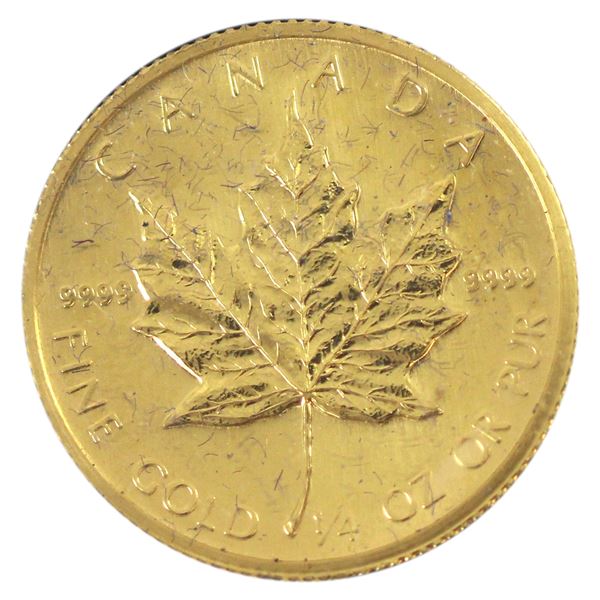 1983 Gold $10 1/4oz. GML in Vintage RCM Box (Tax Exempt)