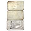 3x 1oz Western Mint Inc. 1970's Vintage Silver Art Bars. 3pcs. (Tax Exempt) 
