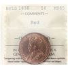 Image 1 : Newfoundland 1-cent 1936 ICCS MS65 Red