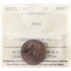 Image 1 : Newfoundland 1-cent 1941c ICCS MS64 Red