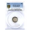 Image 1 : Newfoundland 5-cent 1881 PCGS AU53