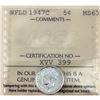 Image 1 : Newfoundland 5-cent 1947c ICCS MS65