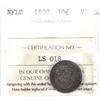 Image 1 : Newfoundland 10-cent 1880 ICCS VF20