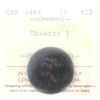 Image 1 : 1-cent 1884 Obverse 1 ICCS F12