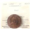 Image 1 : 1-cent 1902 ICCS MS65 Red