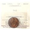 Image 1 : 1-cent 1935 ICCS MS64 Red