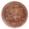 Image 2 : 1-cent 1985 Pointed 5 ICCS MS66 Red