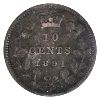 Image 2 : 10-cent 1891 22 Leaves ICCS VF30