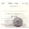 Image 1 : 10-cent 1902 ICCS AU55