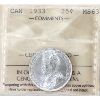 Image 1 : 25-cent 1933 ICCS MS63